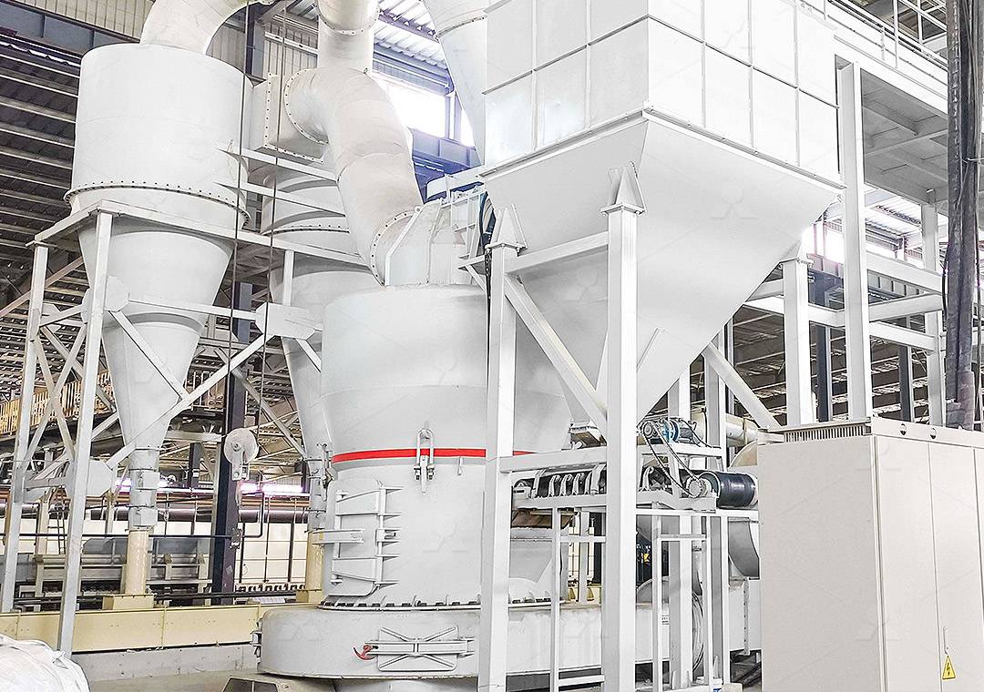 Cement clinker processing in industrial setting