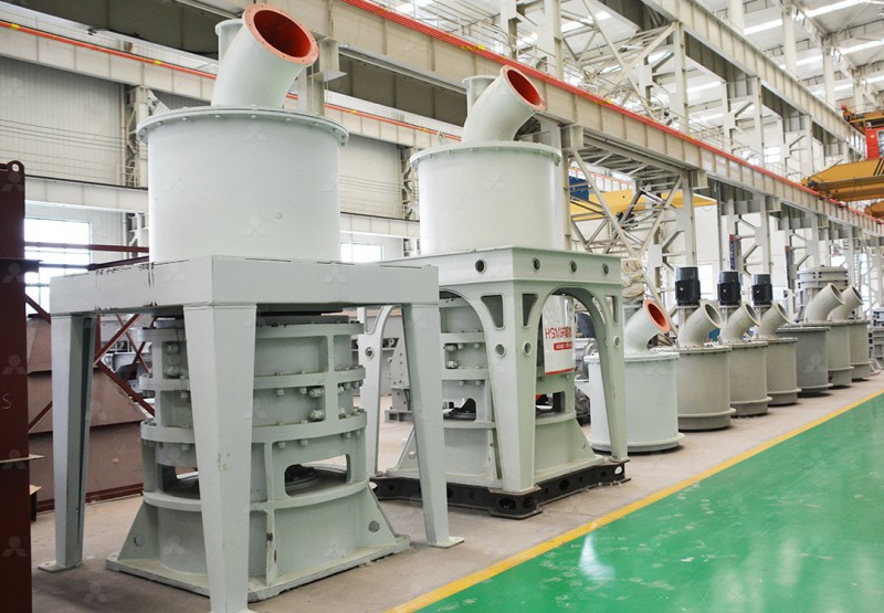 MW Ultrafine Grinding Mill in operational environment processing clay