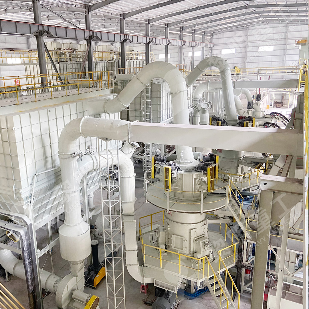 การติดตั้งโรงสีลูกกลิ้งแนวตั้งในโรงงานแปรรูปแร่