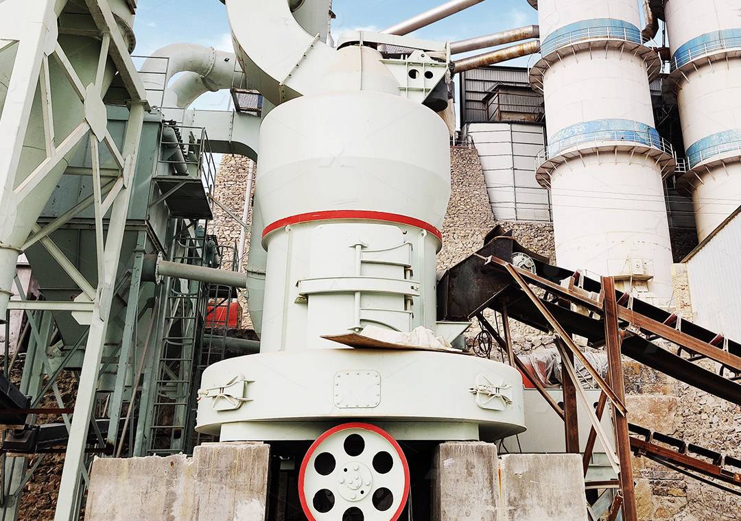 Finished phosphate powder collected from grinding mill showing fine uniform particle size for fertilizer production