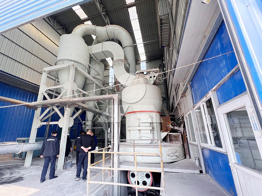 Installation of LIMING grinding mill at a gypsum processing plant in Turkmenistan