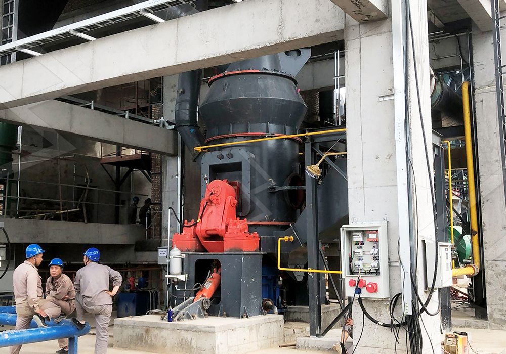 LUM ultrafine vertical grinding mill for carbon black grinding in rubber industry